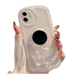 Чохол-накладка Infinity Glamour 3D Astronaut для iPhone 13 Pro Max Transparent