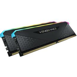 Оперативна память Corsair Vengeance RGB RS DDR4 2x8GB/3200 Black (CMG16GX4M2E3200C16)
