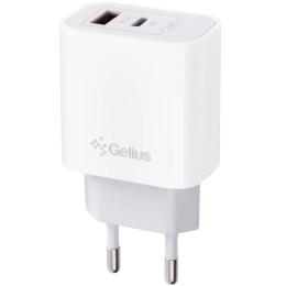 Адаптер живлення для телефона Gelius Merge GP-HC060 GAN USB + Type-C 35W White