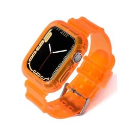 Ремінець для смарт-годинника Infinity Silicon Apple Watch 38mm/40mm/41mm Orange