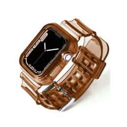 Ремінець для смарт-годинника Infinity Silicon Apple Watch 42mm/44mm/45mm Brown