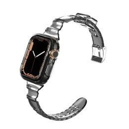 Ремінець для смарт-годинника Infinity Silicon Apple Watch 42mm/44mm/45mm Black S
