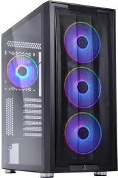 Корпус для ПК QUBE GALAXY RGB Black (GALAXY_FCNU3)