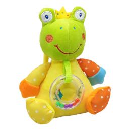Брязкальце Bambi C20560-5 мяка іграшка з музичним механізмом Жаба