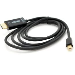 Відео-кабель VEGGIEG Mini DisplayPort - HDMI 1.5м (YT-C-MH-1.5) Black