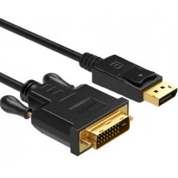Відео-кабель Voltronic YT-DP (M)/DVI (M) - 1.8m/08347 DisplayPort - DVI, 1.8м Black
