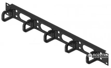 Органайзер для кабелю Conteg DP-VP-P1-H Black