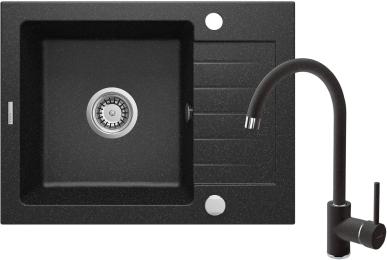Кухонна мийка Deante Zorba ZQZA211A Black