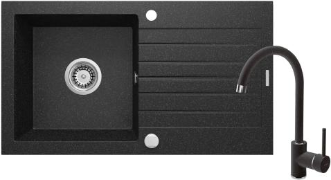 Кухонна мийка Deante Zorba ZQZV2113 Black