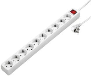 Мережевий фільтр HAMA 00137234 White 10XSchuko