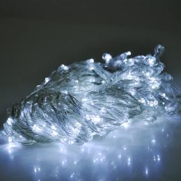 Гірлянда Voltronic 2022-DT/V500W White 560LED White водоспад 8 режимів 3*2 метри прозора