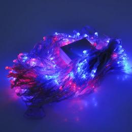 Гірлянда Voltronic 2022-DT/V500M 560LED RGBY водоспад 8 режимів 3*2 метри прозора