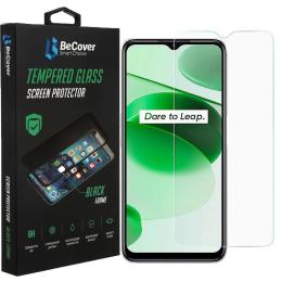 Захисне скло BeCover 3D Crystal Clear Glass для Realme C35 (708129)