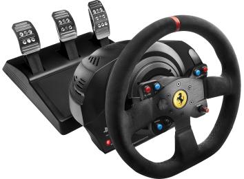 Кермо Thrustmaster T300 Ferrari Integral RW Alcantara edition Black (4160652)