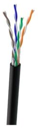 Вита пара OK-Net КПП-ВП (100) 4х2х0,46 UTP 305м cat.5e outdoor (U/UTP-cat.5Е-SL)