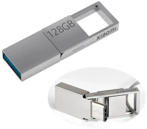 Флеш память Xiaomi Dual-interface Flash Drive 128GB USB-A + USB-C 3.2 Gen 1 Silver (BHR8816GL)