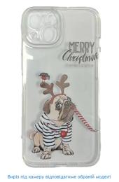 Чохол-накладка Infinity New Year Xiaomi Redmi 9A Transparent Мопс