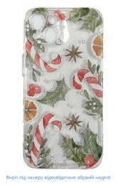 Чохол-накладка Infinity New Year Apple iPhone 11 Transparent Цукерки