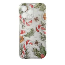 Чохол-накладка Infinity New Year Apple iPhone 13 Pro Max Transparent Цукерки