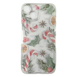 Чохол-накладка Infinity New Year Apple iPhone 14 Transparent Цукерки