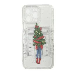 Чохол-накладка Infinity New Year Apple iPhone 14 Pro Max Transparent Ялинка
