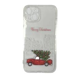 Чохол-накладка Infinity New Year Apple iPhone 13 Transparent Автомобіль