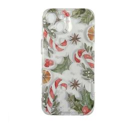 Чохол-накладка Infinity New Year Apple iPhone 13 Transparent Цукерки