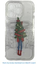 Чохол-накладка Infinity New Year Samsung Galaxy A13 Transparent Ялинка
