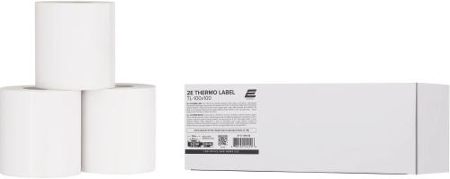 Термоетикетка 2E 2E-TL-100X100 White 100x100мм 500 шт 3 рулони