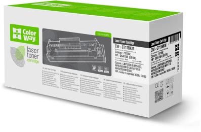 Картридж для принтера ColorWay для Canon (711/HP Q6470A) LBP-5300/5360 Black (CW-