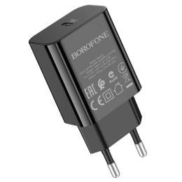 Адаптер живлення для телефона Borofone BA65A Black
