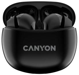 Бездротові навушники Canyon TWS-5 Black (CNS-TWS5B)