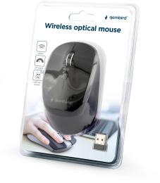 Мишка Gembird MUSW-4B-05 Black Wireless