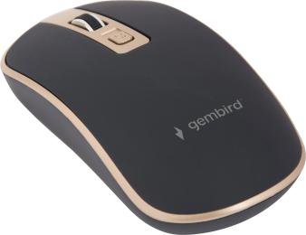 Мишка Gembird MUSW-4B-06-BG Wireless Black-Gold Black Gold