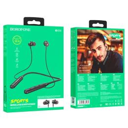 Bluetooth-гарнітура Borofone Powerful BE56 Black (BE56B)