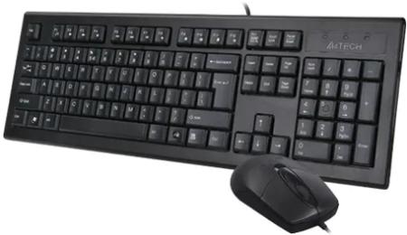 Комплект клавіатура та миша A4Tech KR-8572S Black (4711421954921)