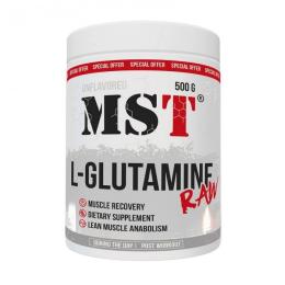 Амінокислоти MST L-Glutamine Raw (500 g, unflavored)