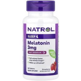 Амінокислоти Natrol Melatonin 3mg - 90 tabs
