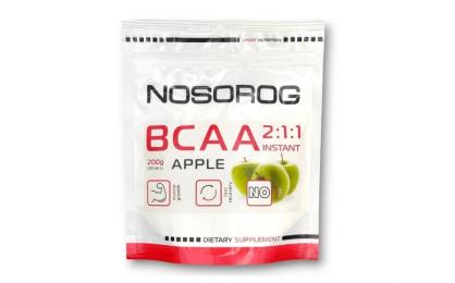 Амінокислоти NOSOROG BCAA 2:1:1 Instant (200 g, orange)