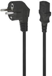 Кабель живлення Maxxter CEE7/7 - IEC-C13 1.8 м (CL-22-6) Black