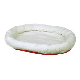 Лежак Trixie для котів Cuddly Bed White Red 47х38 см (28631)