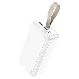 Зовнішній портативний акумулятор Hoco J91B 30000mAh White 10W