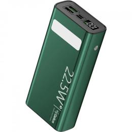 Зовнішній портативний акумулятор Gelius GP-PB300 30000mAh Green 22.5W Lightstone
