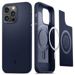 Чохол-накладка Spigen Mag Armor для iPhone 14 Pro Navy Blue
