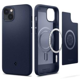 Чохол-накладка Spigen Mag Armor для iPhone 14 Navy Blue