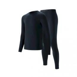 Комплект термобілизни чоловічої Naturehike NH22NY001, демісезон, розмір XXL, чорний