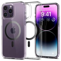 Чохол-накладка Spigen Case Ultra Hybrid MagFit для iPhone 14 Pro Max Transparent