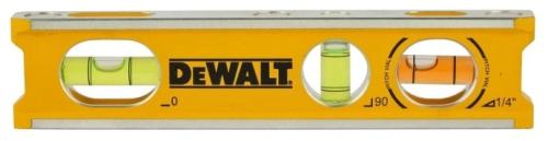Рівень будівельний DEWALT DWHT42525-0 BILLET TORPEDO 165 мм