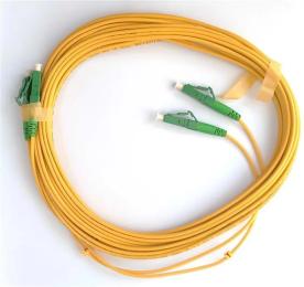 Патч-корд Abee LC/APC-LC/APC duplex G657A, 2.0mm, 5m