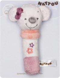 Мяка іграшка Nattou 17 см (424110) Ведмедик Валентина